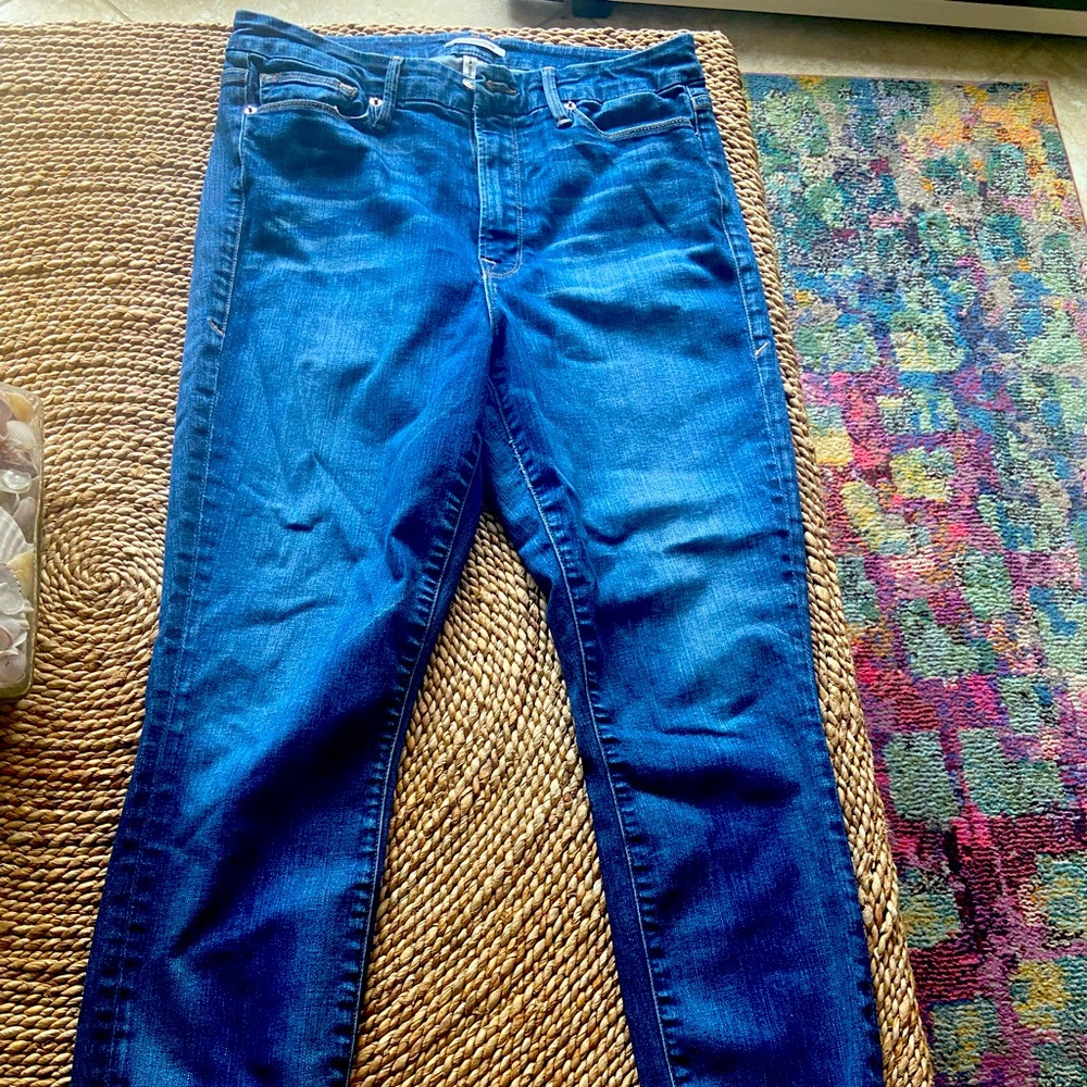 Good American Size 10/30 Skinny Jeans